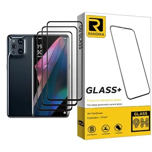 Randika Randika Glass MIX003 Screen Protector For Oppo Find X3 Pro Pack Of 3