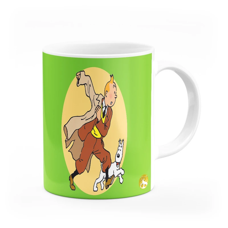 ماگ هومرو طرح تن تن و میلو مدل MG9668