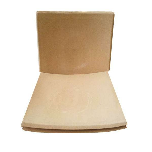 بشقاب دیوارکوب سفالی کد SQ22 مدل مربع مجموعه 3 عددی