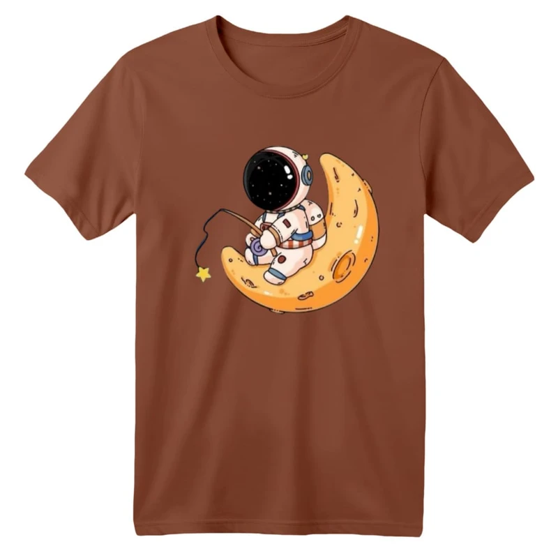 تی شرت آستین کوتاه بچگانه مدل فضانورد کد ۲۱