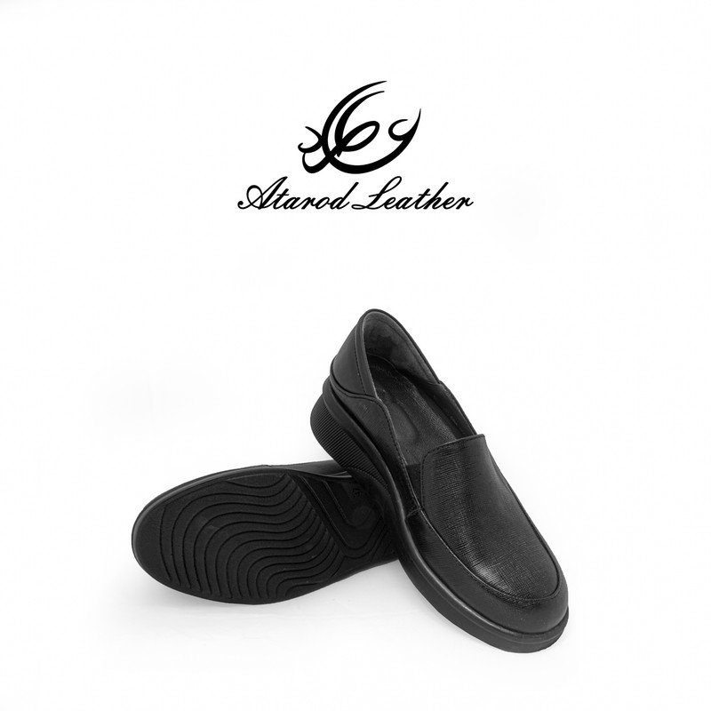 کفش روزمره زنانه چرم عطارد مدل  چرم طبیعی کد SH283