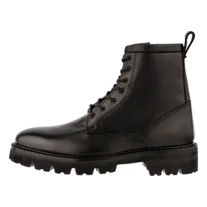 نیم بوت مردانه چرم مشهد مدل J6378-001-42