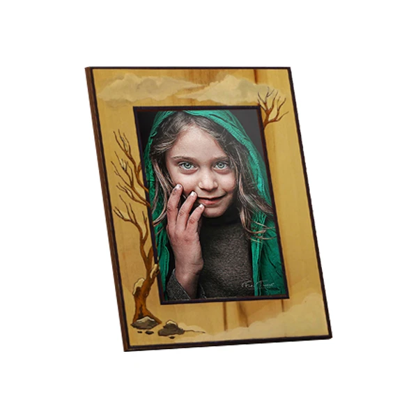 قاب عکس چوبی طرح چهار فصل سری زمستان مدل دست ساز قاب عکس چوبی طرح چهار فصل سری زمستان مدل دست ساز