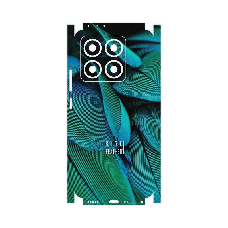 برچسب پوششی ماهوت مدل Green Feather-FullSkin مناسب برای گوشی موبایل شیائومی 14T