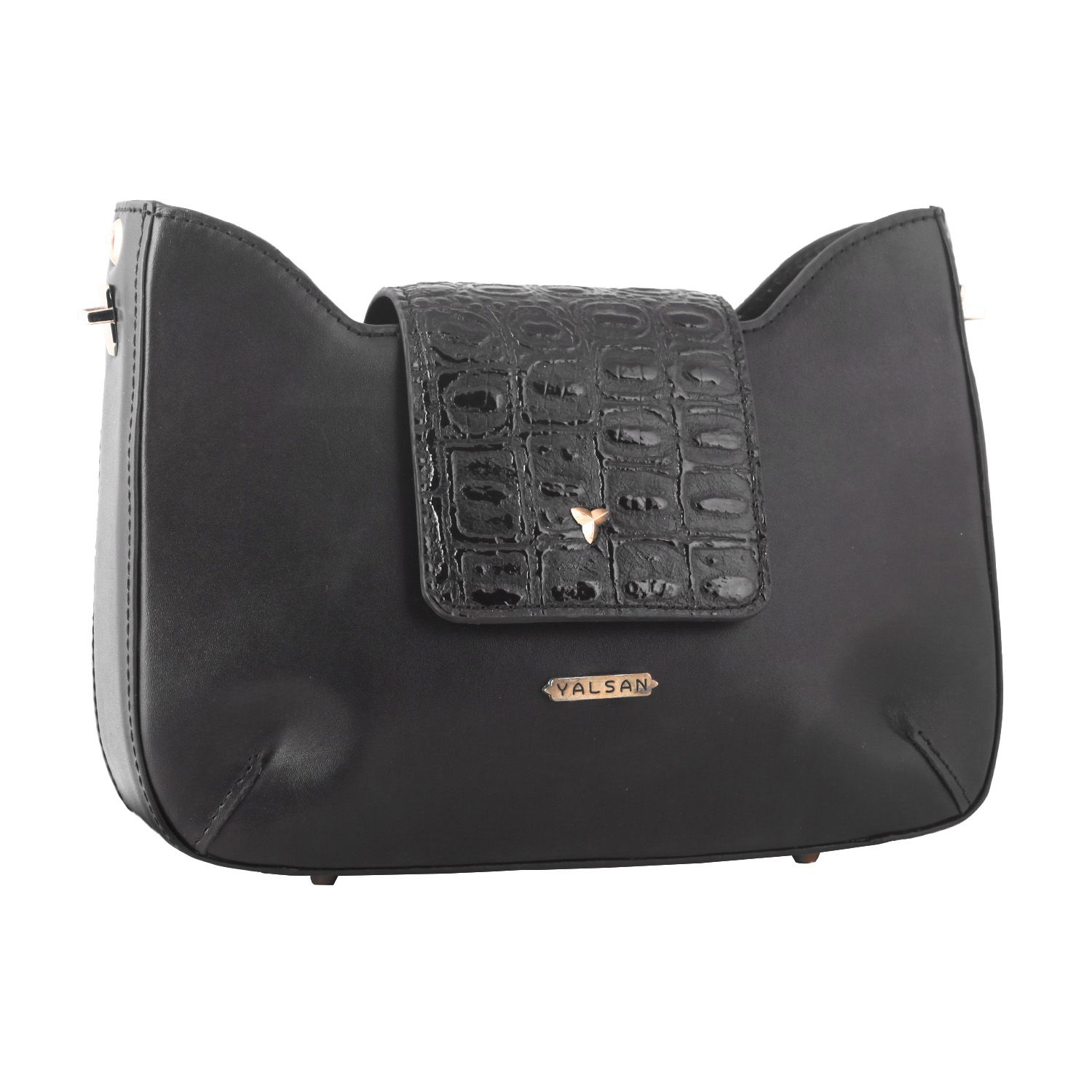 کیف رودوشی زنانه چرم یلسان مدل راشا کد GAN-104-msk -  - 1