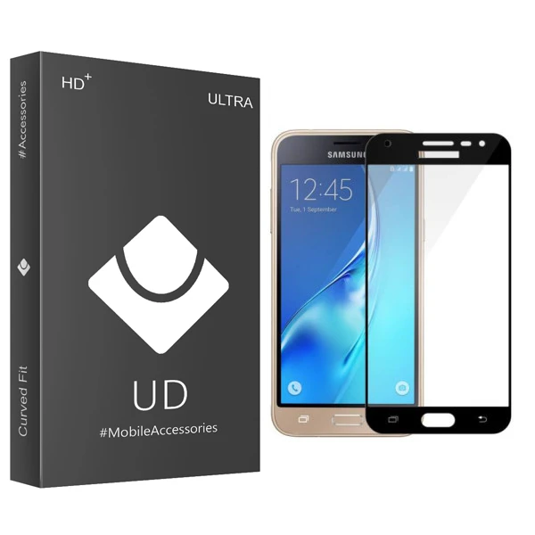 محافظ صفحه نمایش شیشه ای یو دی مدل ULTRA مناسب برای گوشی موبایل سامسونگ galaxy J3 Pro