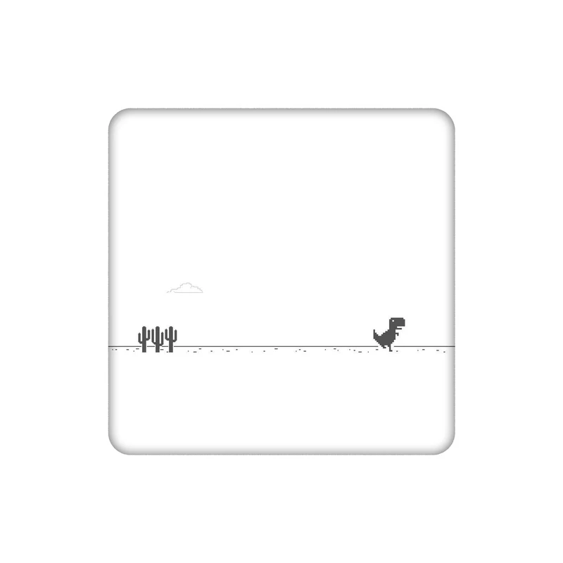 زیر لیوانی طرح دایناسور گوگل کد    4924377