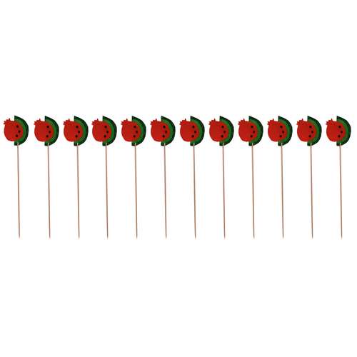 تاپر طرح انار و هندوانه شب یلدا مجموعه 12 عددی