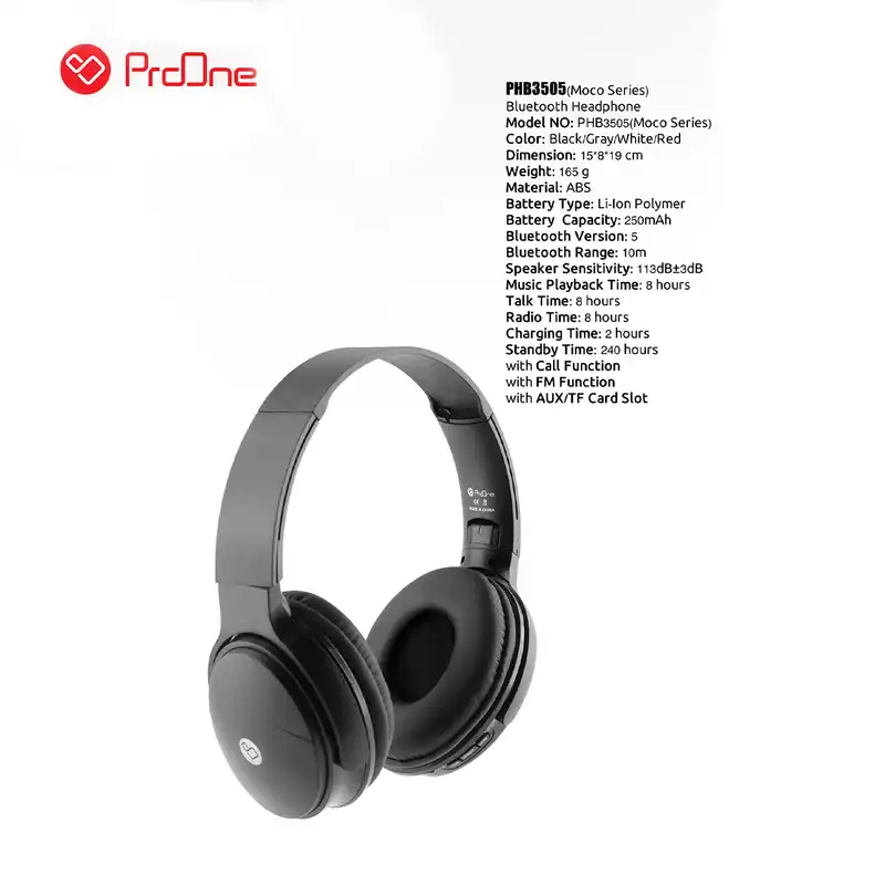 هدفون بلوتوثی پرووان مدل Moco (PHB3505)