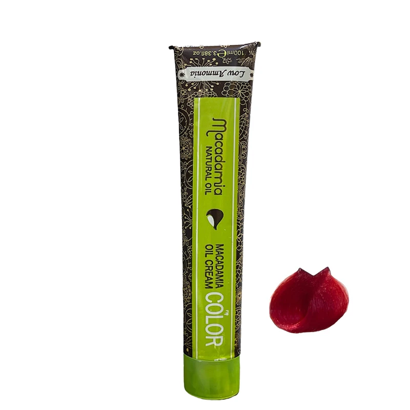 رنگ مو ماکادامیا شماره R01 حجم 100 میلی لیتر رنگ قرمز