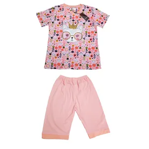 ست تی شرت و شلوارک دخترانه آییفن مدل Queen