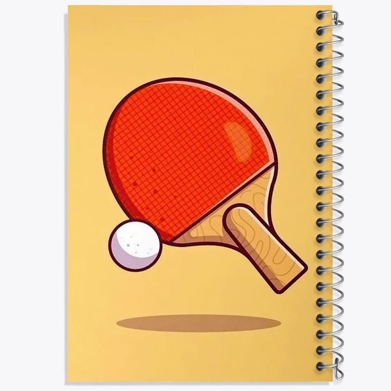 دفتر مشق 50 برگ خندالو مدل پینگ پنگ  کد 10025