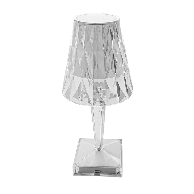 چراغ تزئینی مدل منشوری ریموت دار طرح لمسی شارژی کد 03