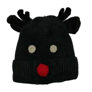 کلاه بافتنی بچگانه مدل گوزن کد 1008