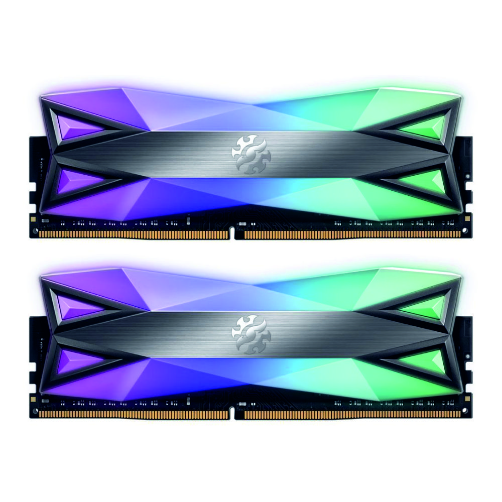 رم دسکتاپ DDR4 دو کاناله 3200 مگاهرتز CL16 ای دیتا ایکس پی جی مدل SPECTRIX D60G RGB ظرفیت 16 گیگابایت 
