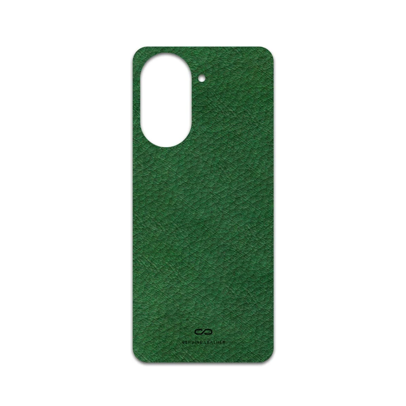 برچسب پوششی ماهوت مدل Green-Leather مناسب برای گوشی موبایل شیائومی Redmi A5 4G