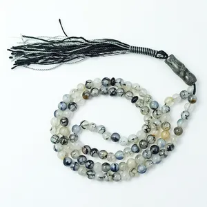 تسبیح سلین کالا مدل عقیق شجر ce-As20