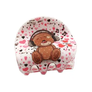 کلیپس مو دخترانه مدل تدی كد KLP818