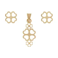 مجموعه طلای 18CT زنان VG6363 گالری طراحی گل VG6363