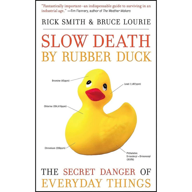 کتاب Slow Death by Rubber Duck اثر Rick Smith and Bruce Lourie انتشارات Counterpoint