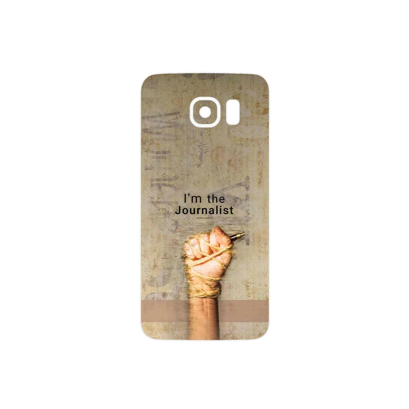 برچسب پوششی ماهوت مدل Journalist مناسب برای گوشی موبایل سامسونگ Galaxy S6