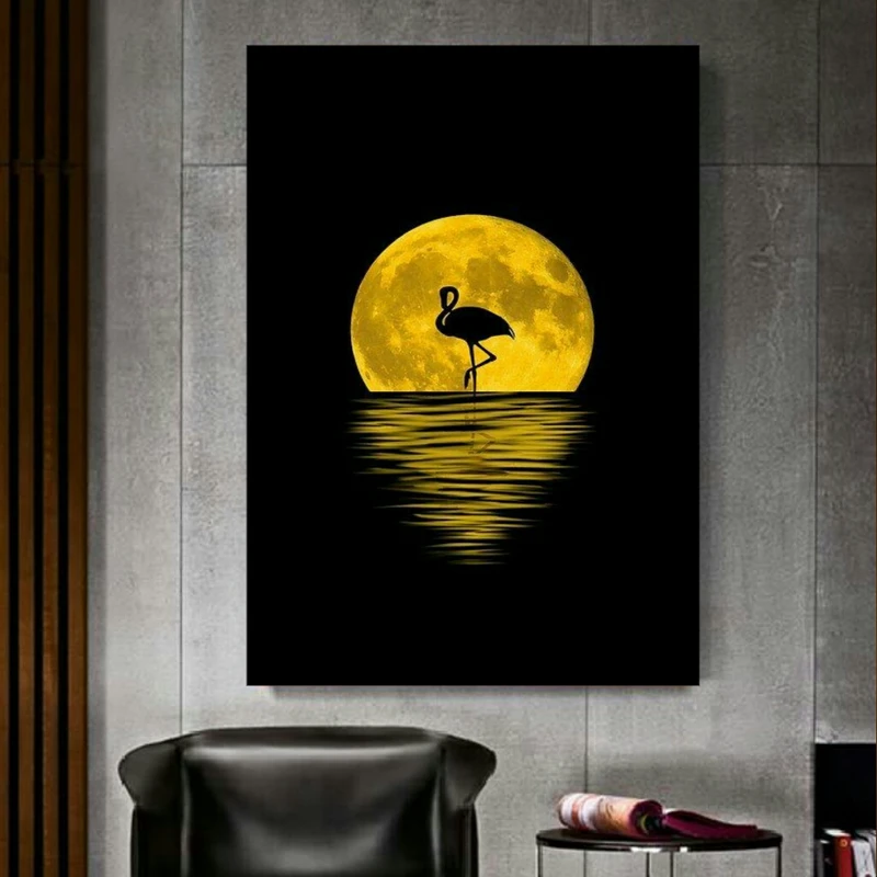 تابلو شاسی طرح ماه و لک لک کد PTS649