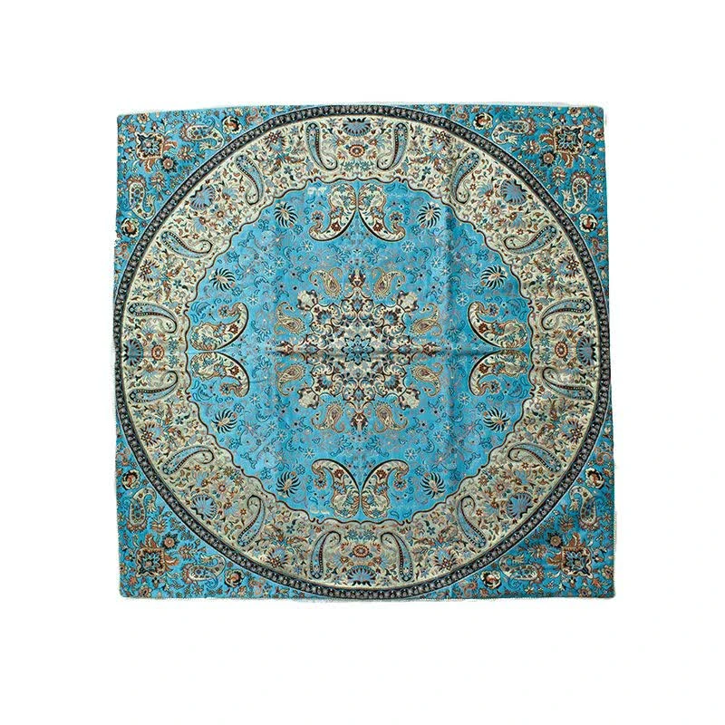 رومیزی ترمه نگین خاتم طرح شاهسوند یزد کد ya72439700  