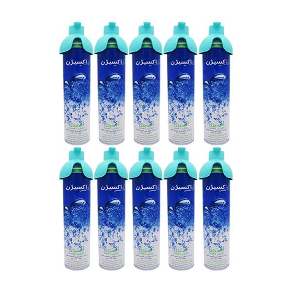 کپسول اکسیژن فومن شیمی کد 8L بسته 10 عددی