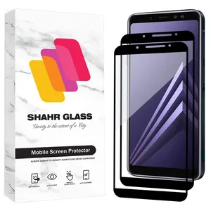   Shahr Glass FUL2 Screen Protector For Samsung Galaxy A8 2018 / Galaxy A6 2018 / Galaxy J6 2018 Pack Of 2