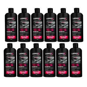 شامپو مو لروکس مدل Nurturing & Hair Care حجم 300 میلی لیتر مجموعه 12 عددی