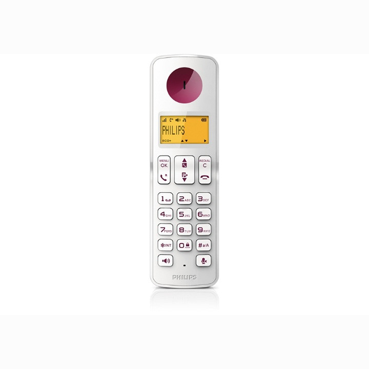 تلفن فیلیپس بی سیم دو گوشی فیلیپس مدل D210 Duo