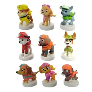 مهر مدل فیگور سگهای نگهبان مجموعه 9 عددی