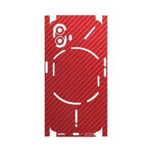 MAHOOT Red-Fiber-FullSkin Cover Sticker for Nothing Phone 2