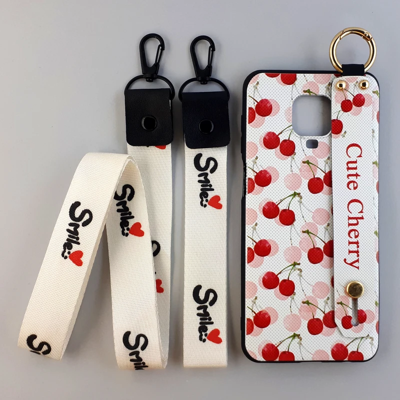 کاور طرح گیلاس کد 01 مناسب برای گوشی موبایل شیائومی Redmi Note 9S / Note 9 Pro / Note 9 Pro Max به همراه بند  بسته دو عددی