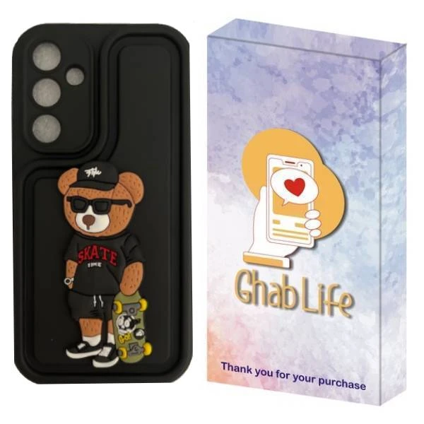 کاور قاب لایف مدل سولدا طرح تدی مناسب برای گوشی موبایل سامسونگ Galaxy S23 FE