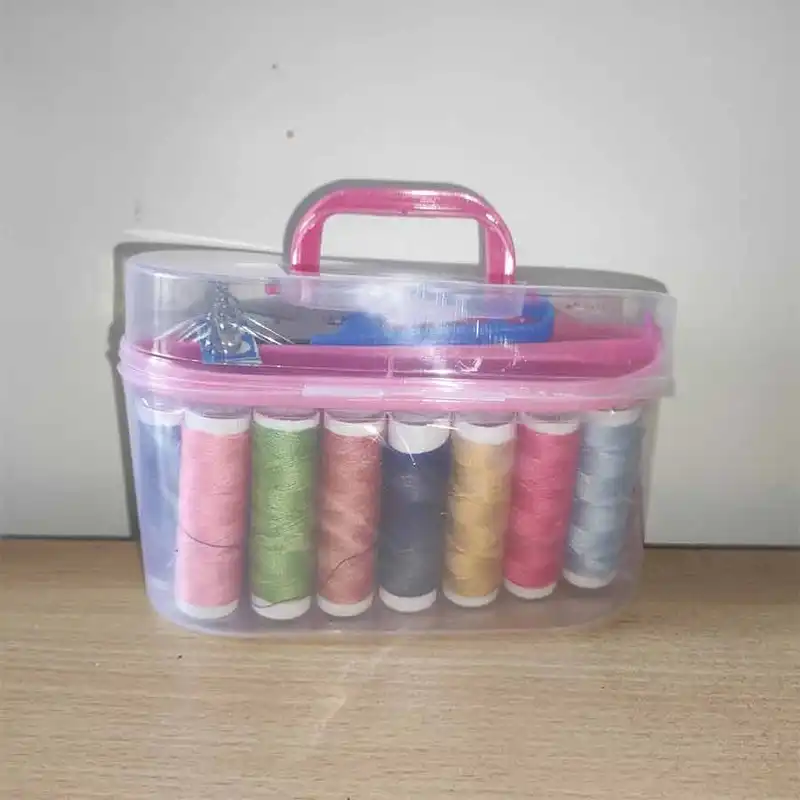 جعبه نخ و سوزن مدل 01 مجموعه 26 عددی