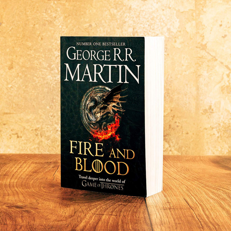 کتاب Fire and Blood اثر Martin and George R.R انتشارات Harper Collins کتاب Fire and Blood اثر Martin and George R.R انتشارات Harper Collins