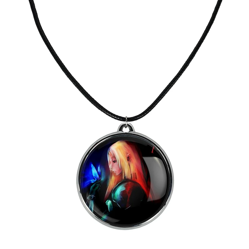 گردنبند خندالو مدل گالاتیا انیمه کلیمور کد 3349533496