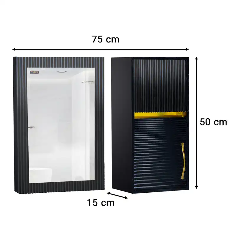 آینه سرویس بهداشتی سیتکا مدل GI006 به همراه باکس