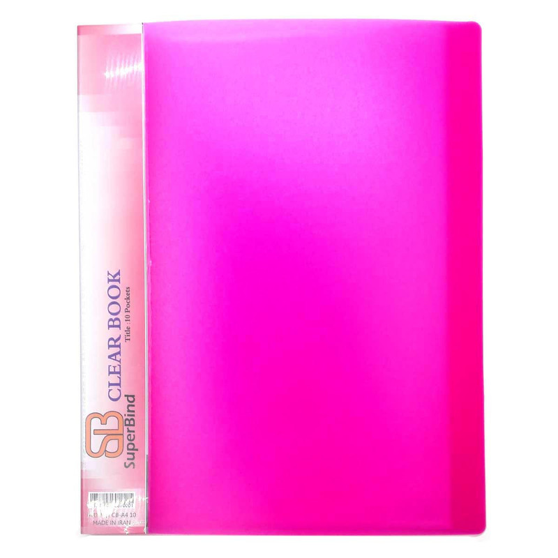 کلر بوک سوپر بایند مدل 40 برگ