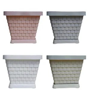 گلدان مدل مربع 20×20 بسته 4عددی