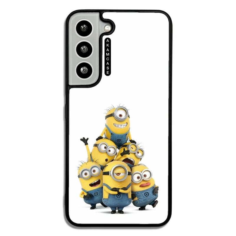 کاور آکام مدل AMC-WSGS22-MINIONS3 مناسب برای گوشی موبایل سامسونگ Galaxy S22