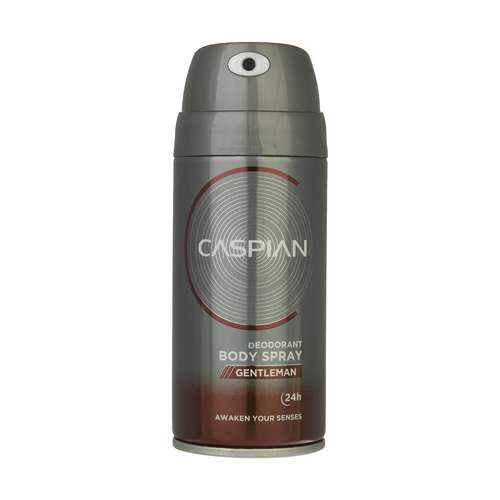 اسپری بدن مردانه کاسپین مدل GENTLEMAN حجم 150 میلی لیتر