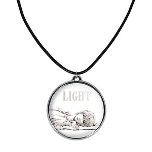 گردنبند خندالو مدل ال و یاگامی لایت انیمه دفترچه مرگ Death Note کد A214