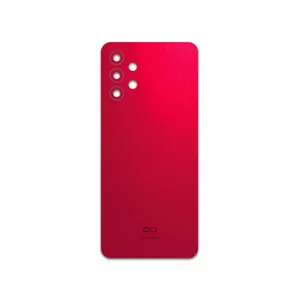 MAHOOT Matte-Warm-Red Cover Sticker for Samsung Galaxy A32 4G