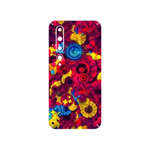 MAHOOT Vector Flower Garden Digital Art Cover Sticker for Xiaomi Mi 10 5G