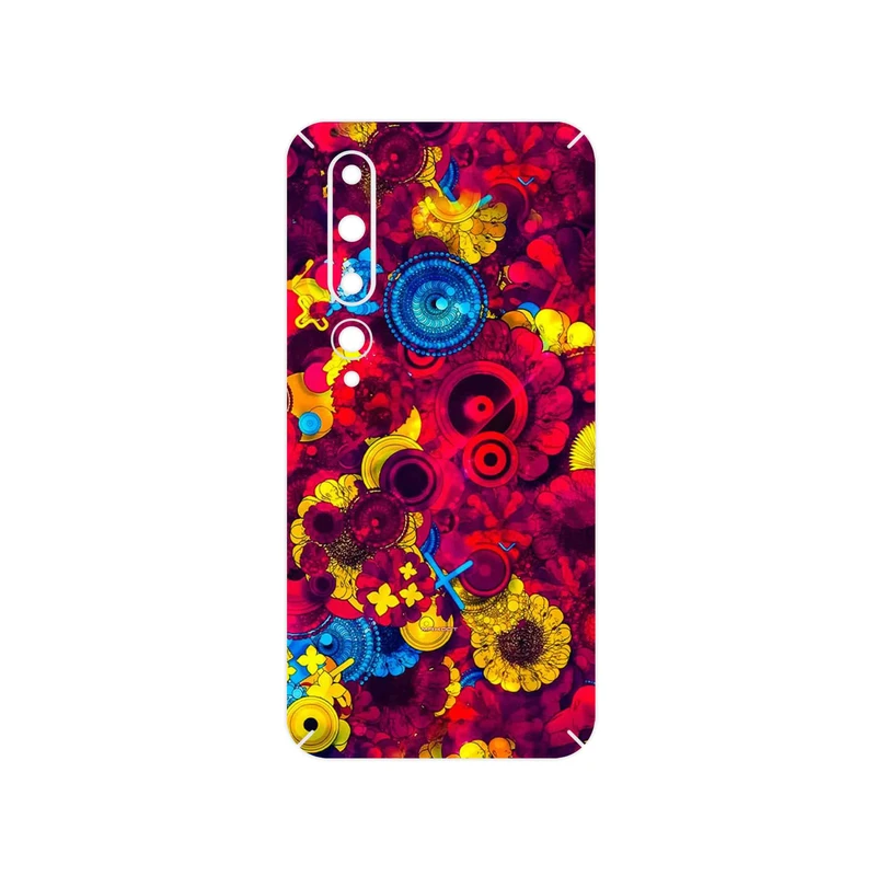 برچسب پوششی ماهوت مدل Vector Flower Garden Digital Art مناسب برای گوشی موبایل شیائومی Mi 10 5G