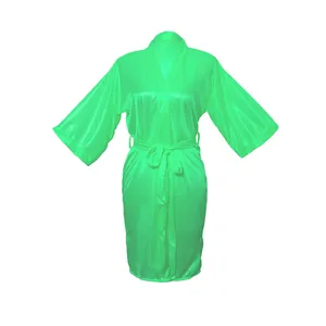 روبدوشامبر زنانه شیک فام مدل 1884 رنگ سبز روشن