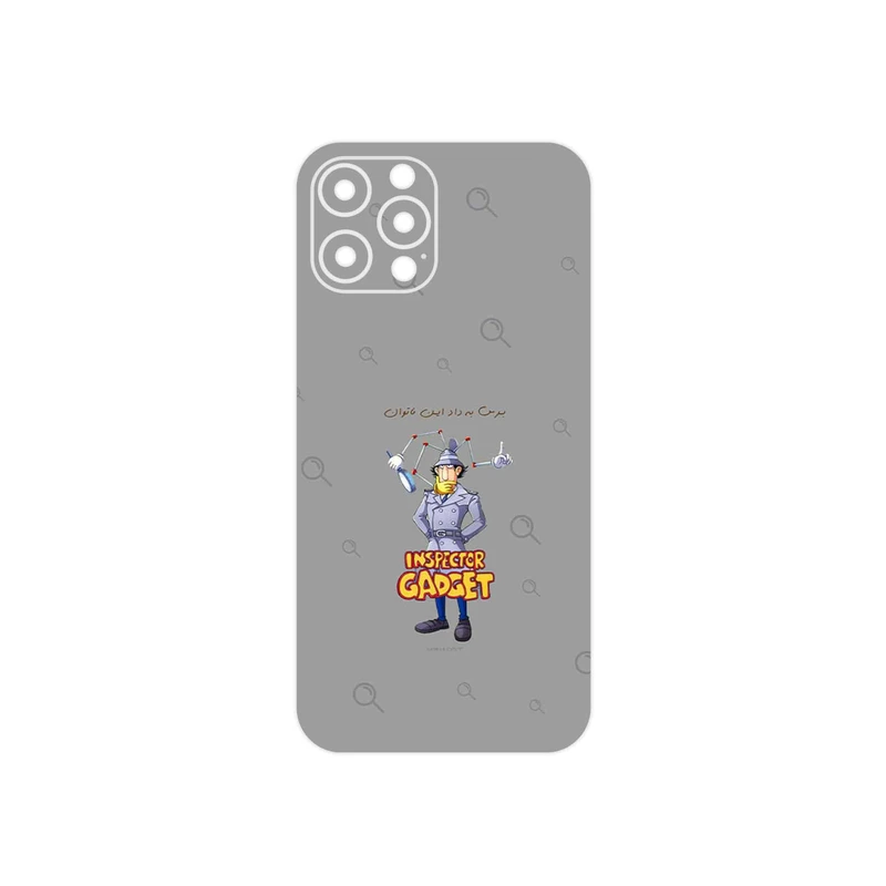 برچسب پوششی ماهوت مدل Inspector Gadget مناسب برای گوشی موبایل اپل iPhone 12 Pro Max