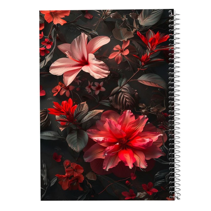 دفتر ژورنال نویسی 50 برگ مدوپد مدل نقطه ای طرح گل کد DF15986